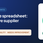 eSP supplier performance scorecard thumbnail: a 91 out of 100 Performance Score in the On Track tier, with Quality flagged at 1,306 PPM defects.